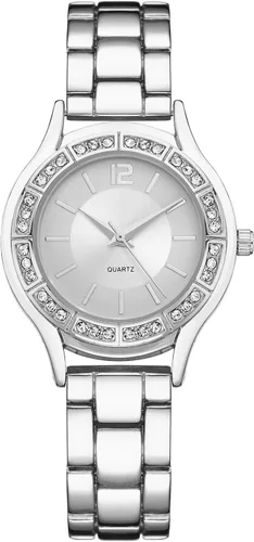 Vista 15 de IBSO Relojes de mujer Relojes de pulsera de cuarzo para mujer, reloj de pulsera impermeable Relogio Feminino 0015 oro