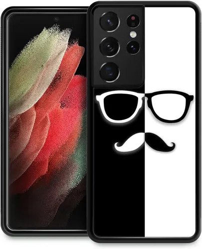Vista 32 de Funda compatible con Samsung Galaxy S21 Ultra, funda protectora de madera con bandera estadounidense antideslizante y a prueba de golpes