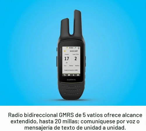 Vista 3 de Garmin Radio bidireccional Rino 750t con mapeo Topo