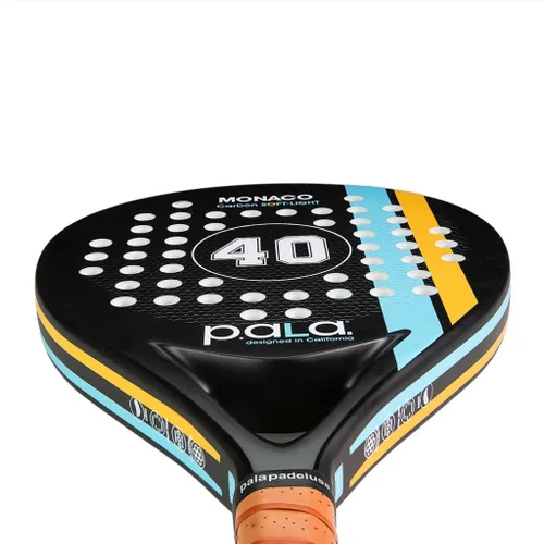 Vista 2 de Set 2 palas de pádel 1 Montecarlo y 1 Monaco Carbon Soft Mint