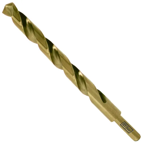 Vista 5 de IVY Classic 04132 Broca de acero cobalto de 1/2 pulgada, punta dividida de 135 grados, vástago reducido, 1/tarjeta, 1/2 x 6 pulgadas