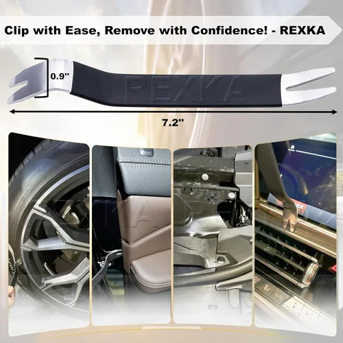 Vista 5 de Rexka 51 Uds. Moldura interior Retenedor de puerta Retenedor Clips E46 E90 E91 X5 para BMW E46 E90 E91 E92 320i 323i 325i 328i 330i M3 X5 E53