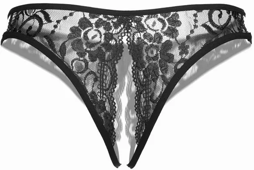 Vista 3 de Bragas sexys de encaje floral para mujer