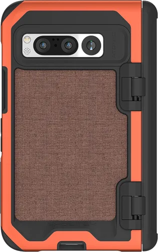 Vista 33 de Ghostek Atomic - Funda delgada transparente, parachoques de aluminio, protección resistente a prueba de golpes para Google Pixel 7 (6.3 pulgadas)