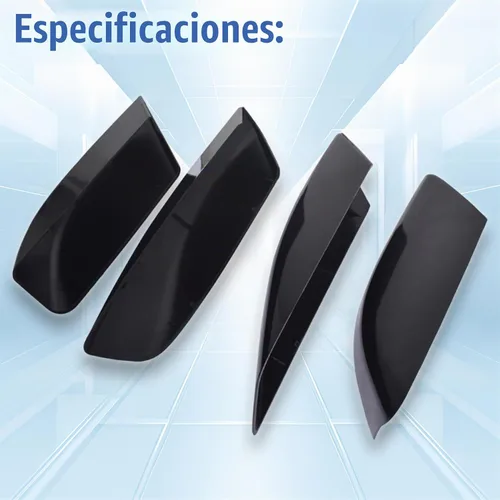 Vista 6 de Silscvtt 2 pares de portaequipajes para portaequipajes de techo de repuesto para 4Runner N210 2003-2009 plástico negro