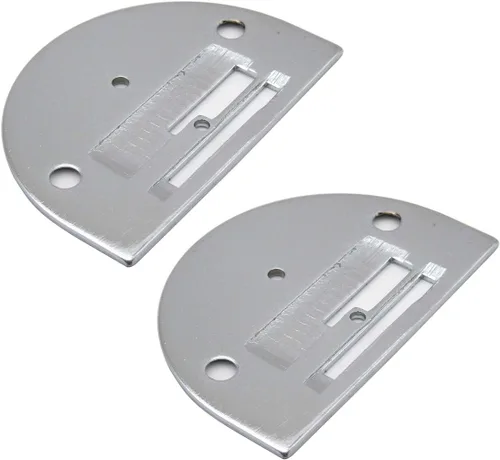 Vista 2 de CKPSMS Marca: 2 placas de aguja #125319LG compatibles con máquinas de coser Singer Class 15, 15-91, 201