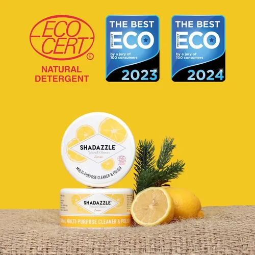 Vista 5 de Shadazzle Limpiador y esmalte natural multiusos, paquete de 2 aromas a
