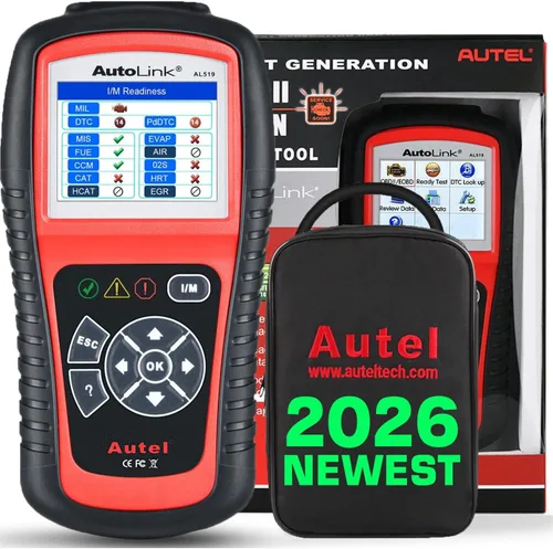 Vista 10 de Autel MaxiLink ML519, herramienta de escaneo OBD2 de modo 6 mejorado, herramienta de escaneo de diagnóstico automático, lector de código de fallo