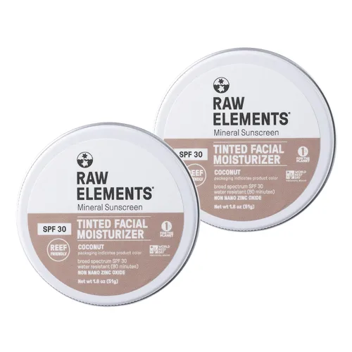 Vista 16 de Crema facial tintada ultra-hidratante Raw Element, protector solar mineral no tóxico para la cara, hidratante diario tintado, óxido de zinc no nano