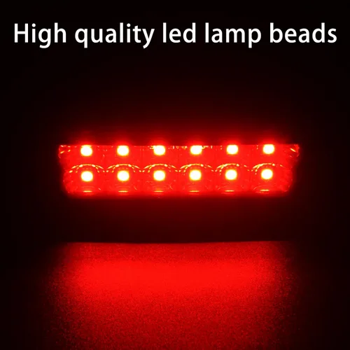 Vista 3 de Tercera luz LED de freno trasera para Grand Cherokee, luz de freno central de montaje alto compatible con Jeep Grand Cherokee 1999-2004