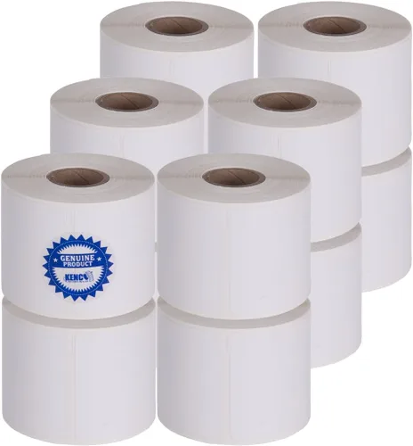 Vista 6 de Kenco® - Rollos de papel de recibo continuo de 2 7/16 pulgadas x 3,360 pulgadas, compatible con Dymo 30270 (1 paquete)
