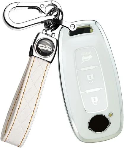 Vista 11 de ontto Funda de llave de 3 botones para Nissan 2023, accesorios para llavero, carcasa de TPU suave para llave Pathfinder Kicks X-Trail Rogue