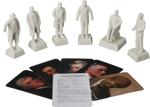 Vista 2 de BMC Presidents of the United States Series 1: Figura de plástico 6pc Set