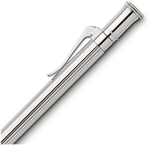 Vista 3 de Faber Castell 138533 - Lápiz mecánico, colección clásica, plata de ley, 0.028 in, importación auténtica
