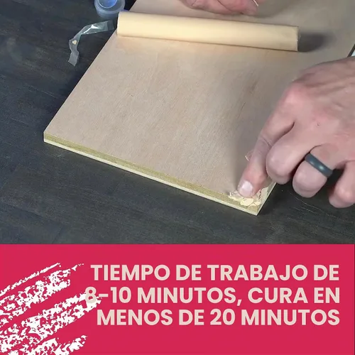 Vista 4 de Mohawk Masilla de Epoxi en Barra (Cereza) para Reparar Permanentemente Madera y Otras Superficies Duras