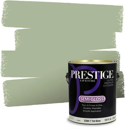 Vista 160 de Prestige Paints - 2 en 1, pintura base y pintura de exterior, E100-N-735BM