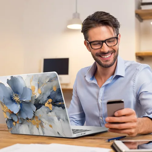 Vista 9 de Teryeefi Compatible con A2681 A3113 A3240 A3449 MacBook Air de 13.6 pulgadas M2 M3 M4 M5 versión 2022 2024 2025 2026, funda protectora delgada +