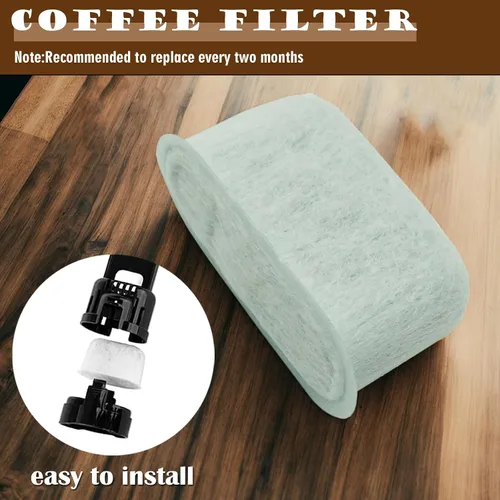 Vista 3 de Delonghi 7313285779 - Filtro de agua, filtro de carbón para cafetera, filtro de carbón activado para máquina de café expreso, piezas de repuesto