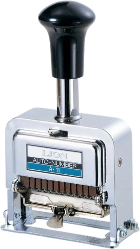 Vista 12 de Lion Pro-Line - Numeradora automática de servicio pesado, 5 ruedas, romana (D-52)