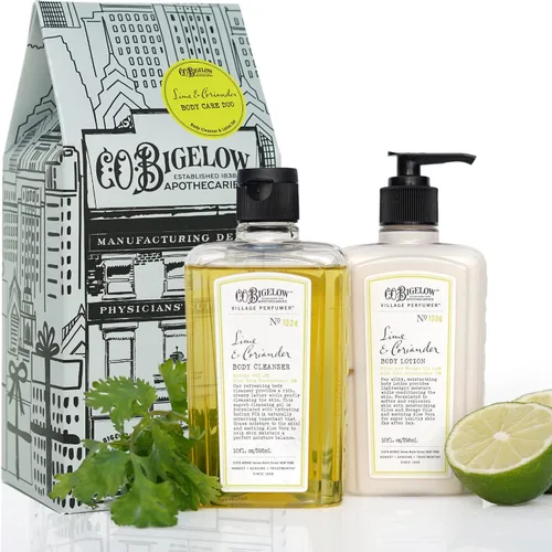 Vista 10 de C.O. Bigelow Coconut Apothecary Duo - Juego de regalo para el cuidado de la piel, gel de baño y loción corporal, jabón líquido y loción hidratante