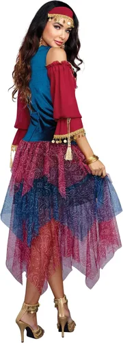 Vista 4 de Dreamgirl Disfraz de gitana, para mujer
