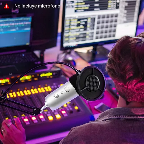Vista 7 de Filtro de Espuma Antipop Blue Yeti - 5.5 Pulgadas de Diámetro, 6 Capas, Filtro Antipop para Cubierta de Micrófono, Pantalla Antipop Yeti Compatible