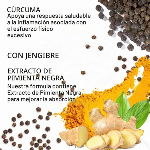 Vista 7 de Curcumina de cúrcuma 95 1000 mg, 95% complejo de curcuminoides con propóleo de abeja y bioperina, 120 cápsulas, suplemento de apoyo