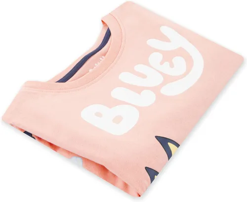 Vista 8 de Bluey Camisa para niñas Camiseta de Bingo para niñas Camiseta de manga corta para niñas Camiseta para niñas Tallas 18M a 6