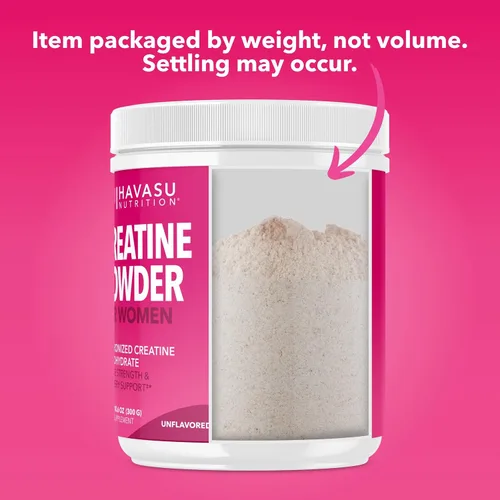 Vista 7 de Creatina para Mujeres - Formulada para Mujeres - 3g de Monohidrato de Creatina Micronizada por Porción para Apoyar la Energía, Masa Muscular Magra
