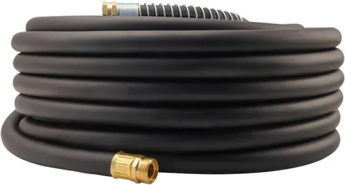 Vista 24 de Wiseflow Leader Hose Manguera de agua resistente de 3 x 5/8 pulgadas con accesorios de latón macho a hembra, extensor de manguera corta para carrete