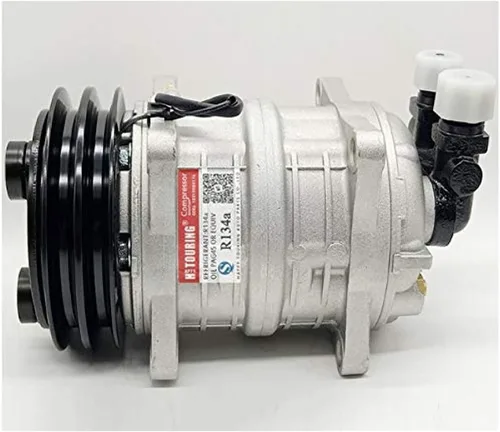 Vista 4 de SAE-J639 20-45011 2521152 435-55011 488-45011 10045011 58621 Z0006347A Compresor A/C para TM15 RV Freightliner FC70 FS65 FL50