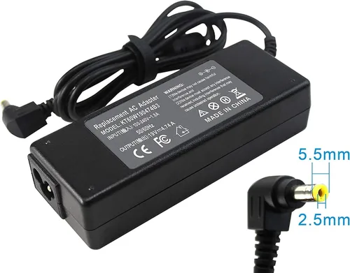 Vista 2 de Cargador adaptador de CA para Toshiba Satellite S55-A5295 S855-S5290P; Toshiba Satellite S55-A5239 S55-A5257 S55-A5294; Toshiba Satellite P75-A7200