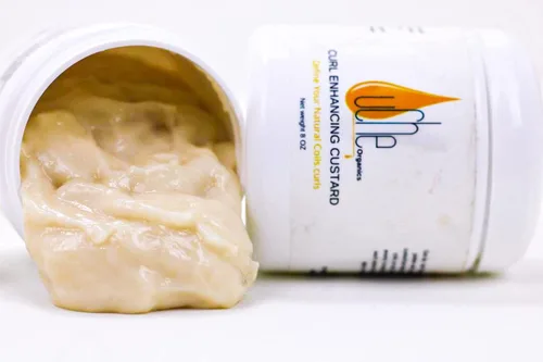 Vista 3 de Crema para realzar los rizos para cabello natural fino, grueso, rizado y rizado, definidor y ligero activador de rizos con aloe, ideal para cabello