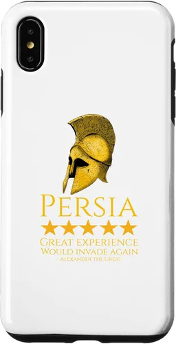 Vista 11 de iPhone 16 Alexander The Great - Persia - Ancient Greek History Meme Case
