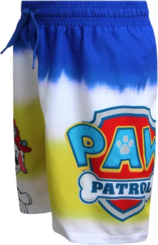 Vista 5 de Nickelodeon Paw Patrol - Traje de baño para niños Chase Marshall Rubble TMNT UPF 50+ - Pantalones cortos de natación para niños pequeños y niños