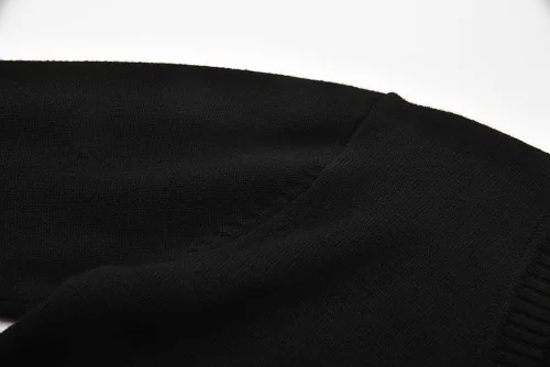 Vista 4 de SMINLING Pinker - Suéter para niños, uniforme escolar, cuello en V, ropa de algodón suave Negro