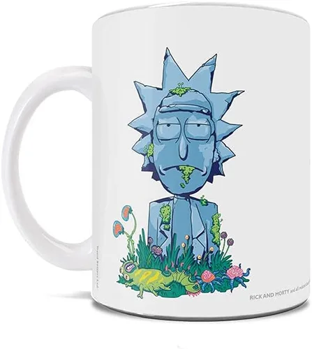 Vista 421 de Trend Setters Friends the Television Show – 25 años – Mercancía oficial – Taza de café o té de cerámica blanca de 11 onzas – perfecta para regalar