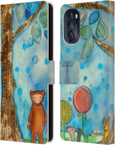 Vista 8 de Head Case Designs Officially Licensed Wyanne Half Light Nature 2 Leather Book Wallet Case Cover Compatible with Motorola Moto G (2022)