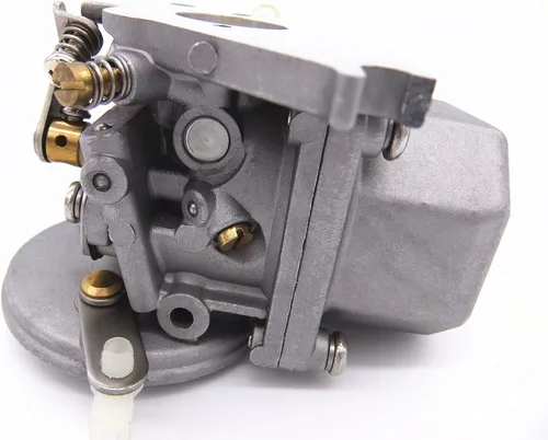 Vista 2 de Conjunto de carburador de carbohidratos para motor de barco 6E3-14301-03 6E3-14301-04 6E3-14301-05 6E0-14301-05 6E4-14301-71 para Yamaha 4M 5M 4HP