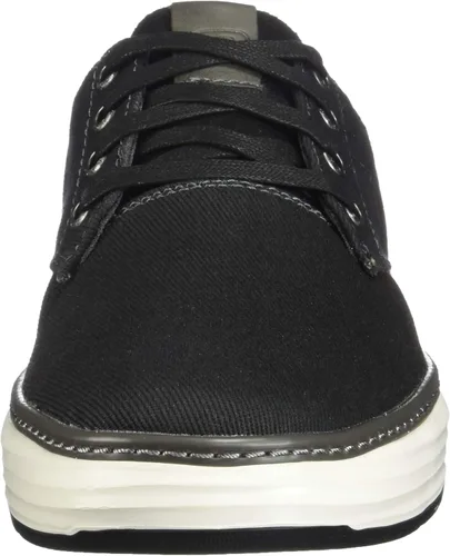 Vista 2 de Skechers de lona Moreno Oxford para hombre