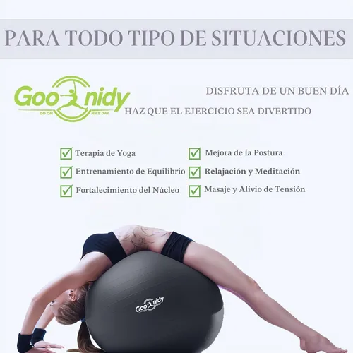 Vista 2 de Pelota de ejercicio suave, silla de pelota de yoga de pilates