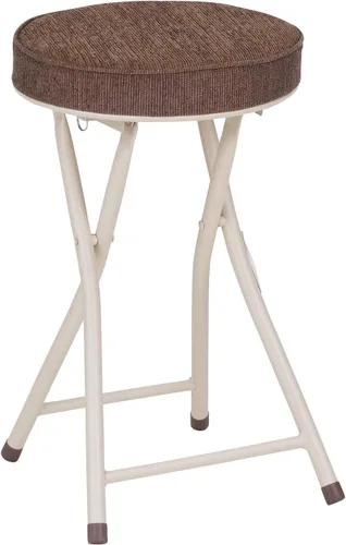 Vista 12 de Takeda Corporation OT-51BE Silla plegable, silla, taburete, silla de cocina, marrón claro