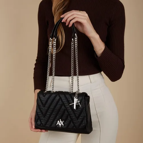 Vista 2 de AX ARMANI EXCHANGE Bolso cruzado mediano acolchado