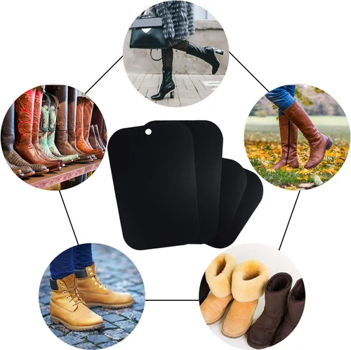 Vista 6 de Ruisita 5 pares (10 hojas) de botas moldeadoras para botas de soporte alto para mujeres y hombres