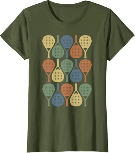 Vista 76 de Vintage Retro Padel Camiseta de Padel Sports Lover