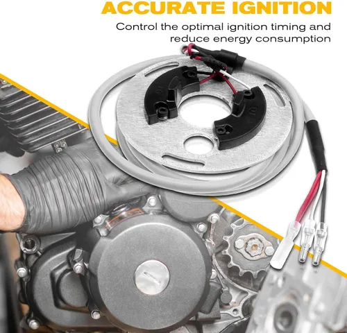 Vista 3 de Sistema de encendido electrónico A-Premium compatible con Suzuki Compatible con GS550 GS750 KD 1977 1978