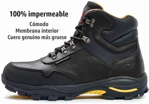 Vista 3 de SUREWAY Men's 6 Inch Soft/Steel Toe Waterproof leather Work Boots