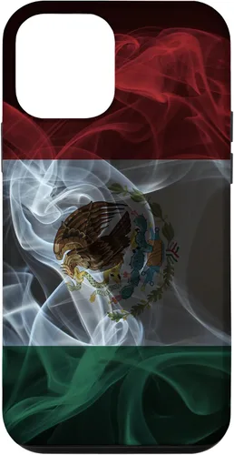 Vista 16 de Smoky Mexico Flag - Funda para iPhone 17 con diseño de orgullo mexicano ahumado