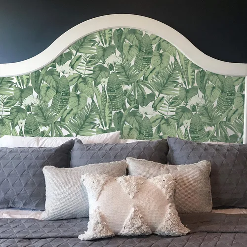Vista 10 de Tempaper- Papel tapiz Verde (Jungle Green)