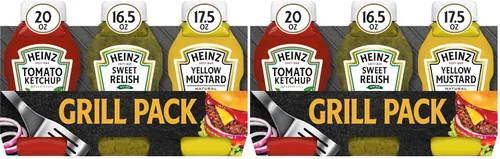 Vista 10 de Heinz Paquete de picnic de tomate, salsa de tomate y mostaza, 3